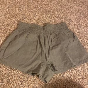 Hunter green shorts